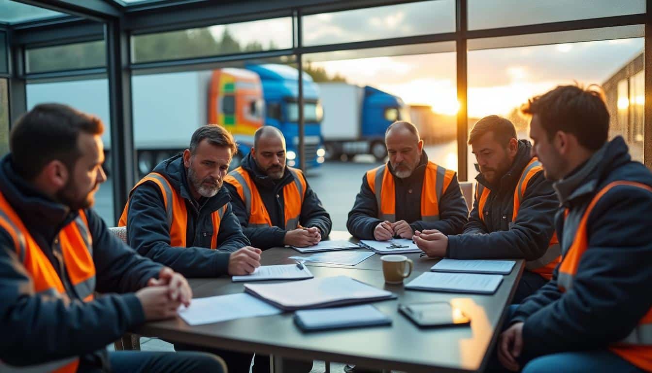 Illustration: Les fondations du cadre légal social en Europe pour le transport