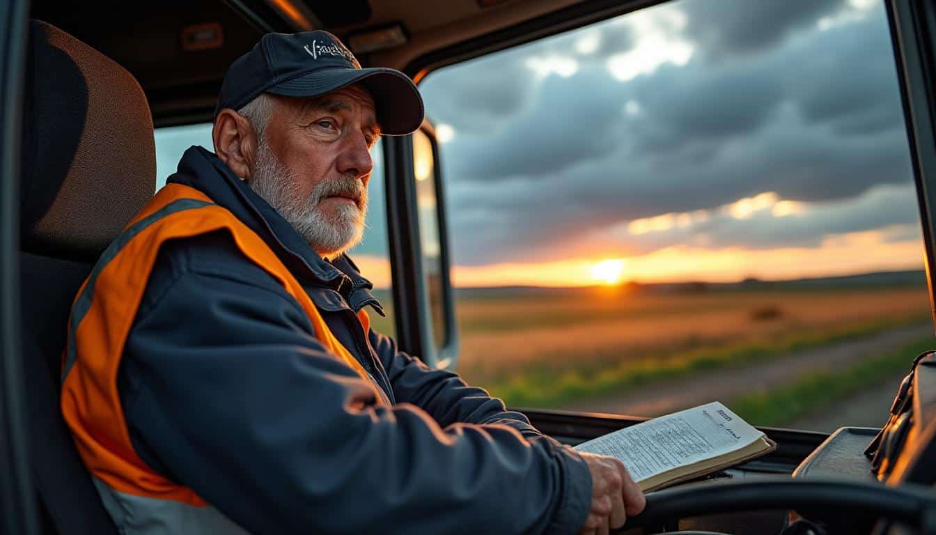 Retraite des routiers : conditions, calculs et dispositifs adaptés