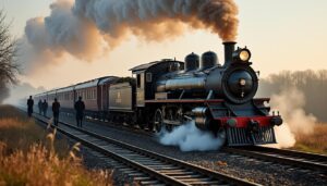 Histoire du chemin de fer : origines, innovations et impact durable
