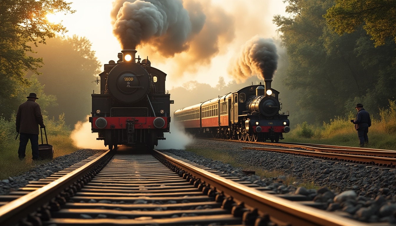 Illustration: Comment le train a pris vie : des premiers rails à la révolution ferroviaire