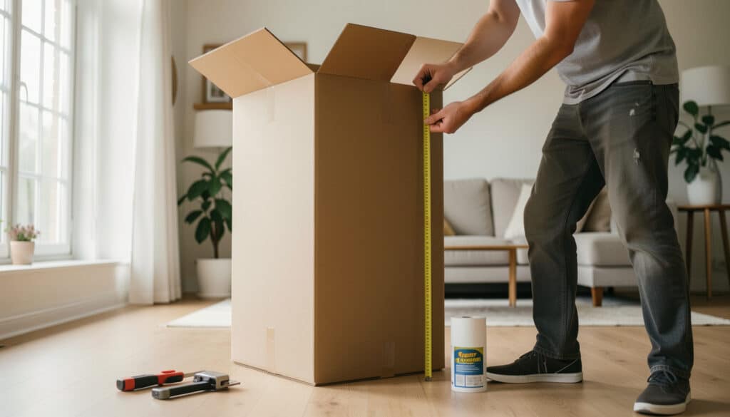 Grand carton de 1,50 m : bien le choisir et l’utiliser