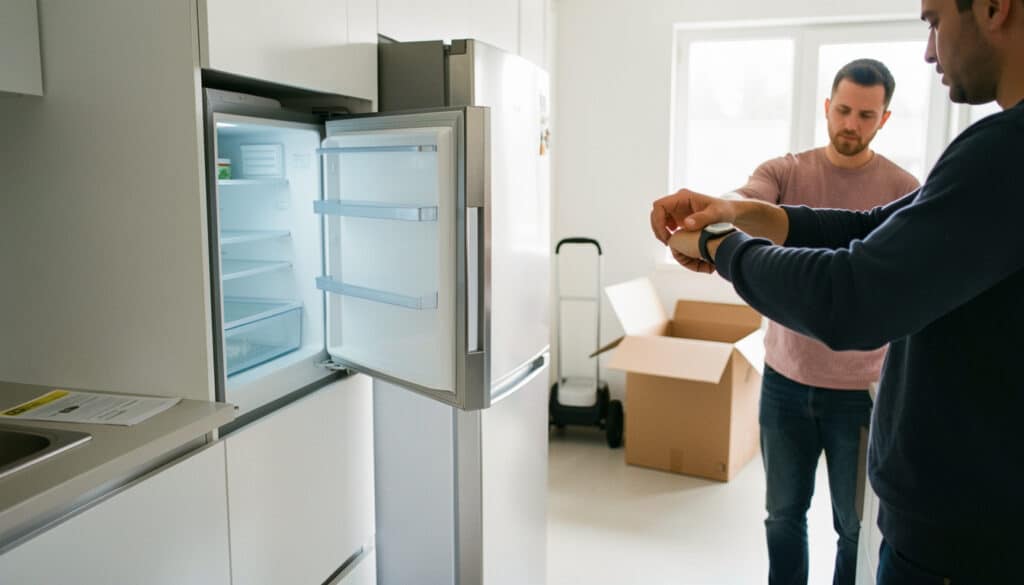 Quand rebrancher un frigo après un transport ?