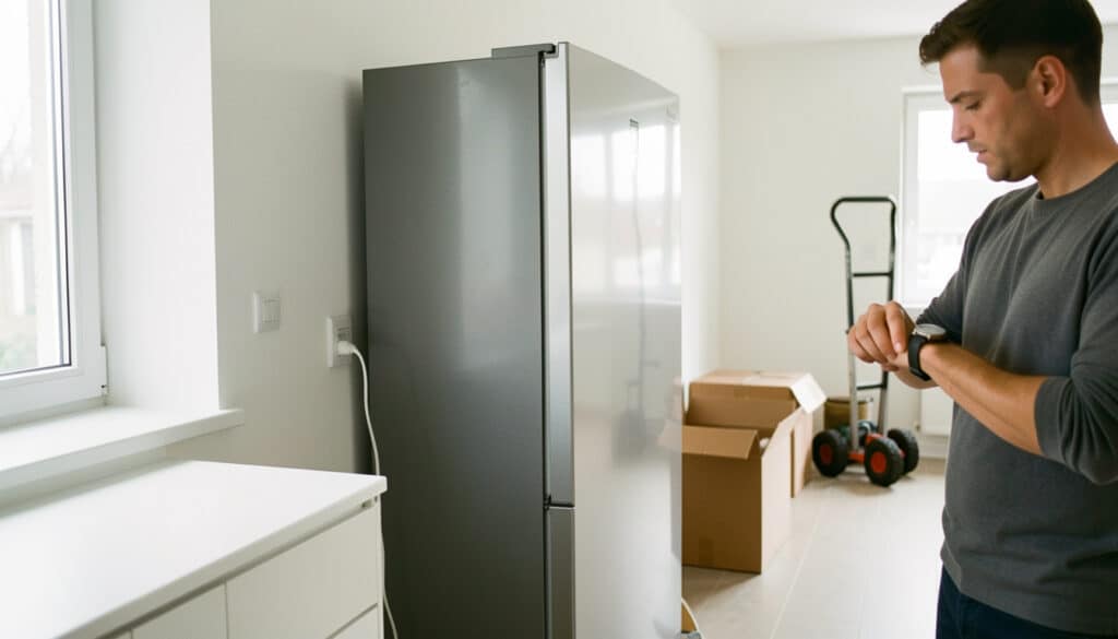 Quand rebrancher un frigo après un transport ?