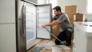 Quand débrancher son frigo avant un déménagement ?