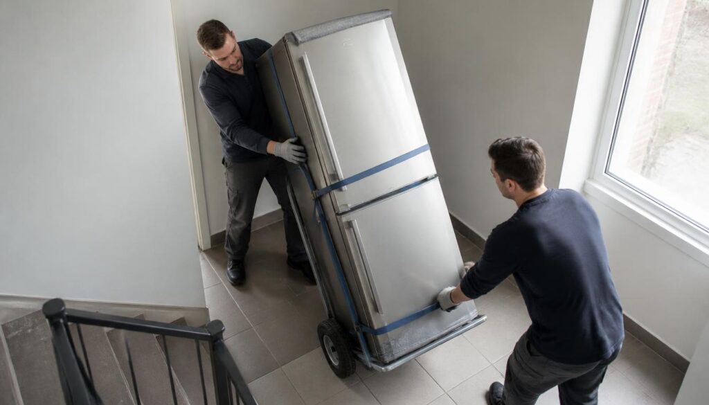 Déménager un frigo sans risque, étape par étape