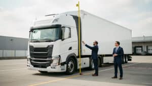 Hauteur d’un camion semi-remorque : limites et mesures