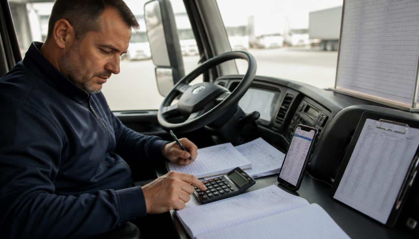 Calcul des heures supplémentaires en transport routier